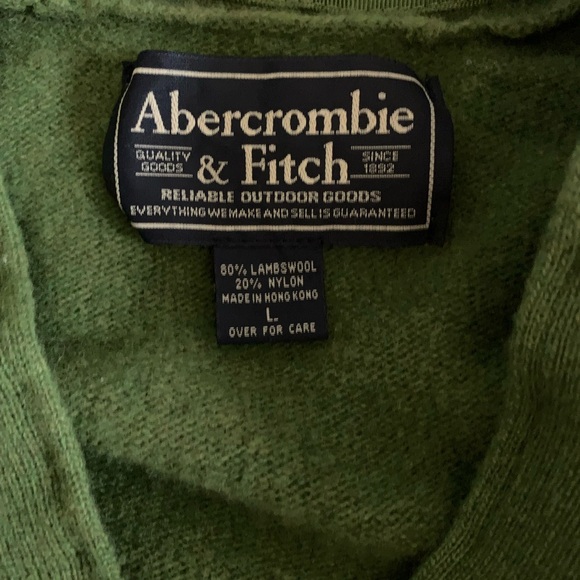 VINTAGE 80’s Abercrombie Cardigan - Picture 2 of 7
